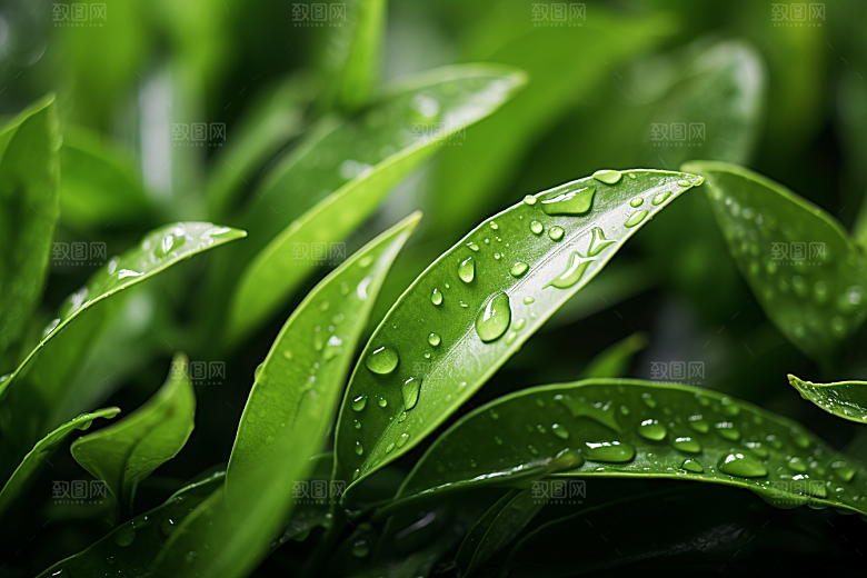 茶叶春茶春季摄影图