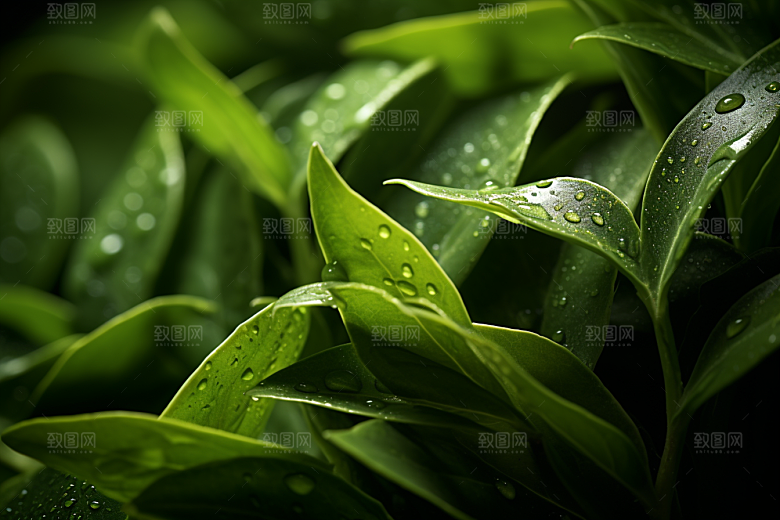 茶叶自然清新摄影图