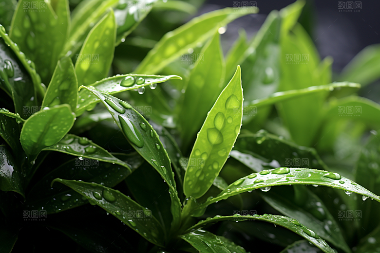 茶叶春茶茶树摄影图
