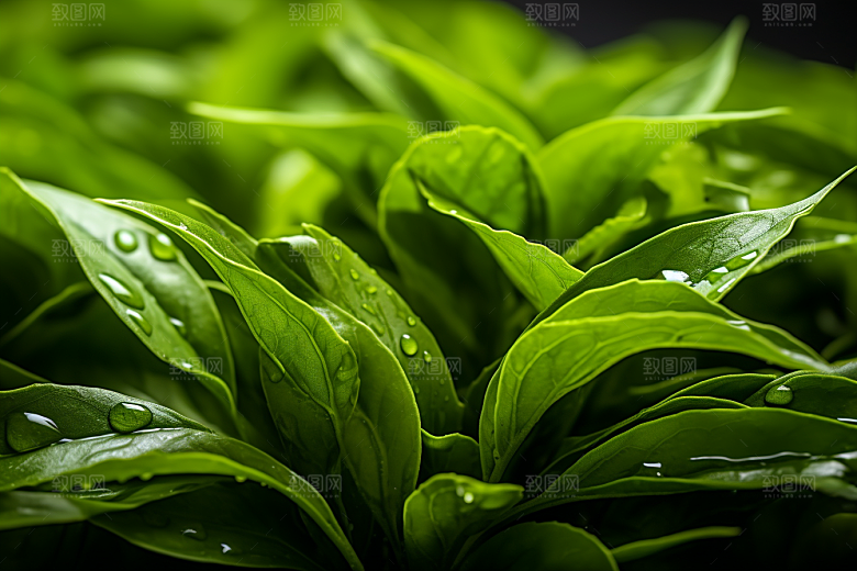 茶叶茶树春季摄影图