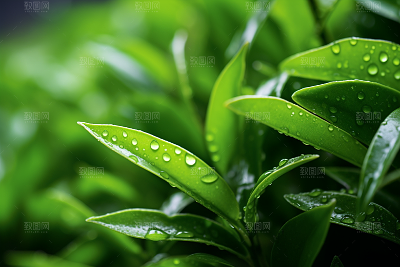 茶叶茶山茶树摄影图