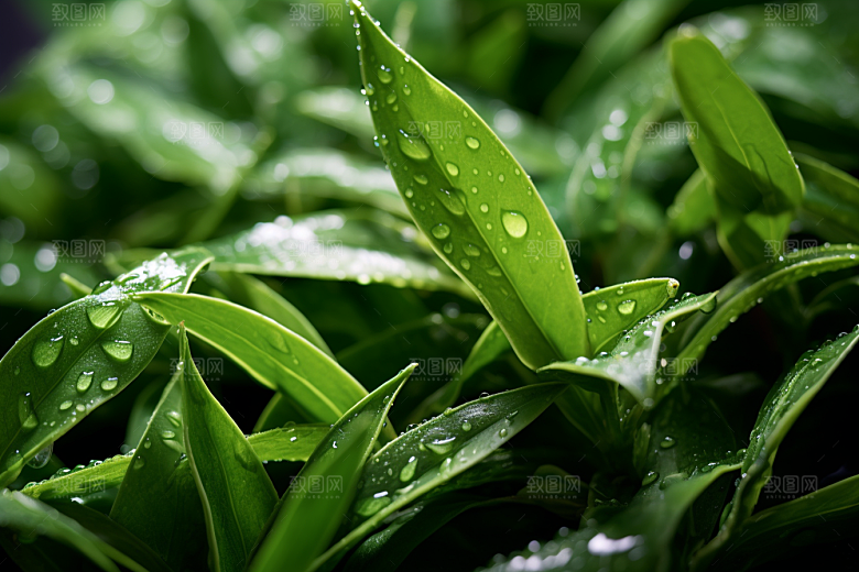 茶叶新茶春季摄影图
