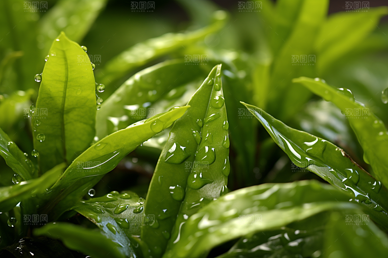 茶叶茶园自然摄影图