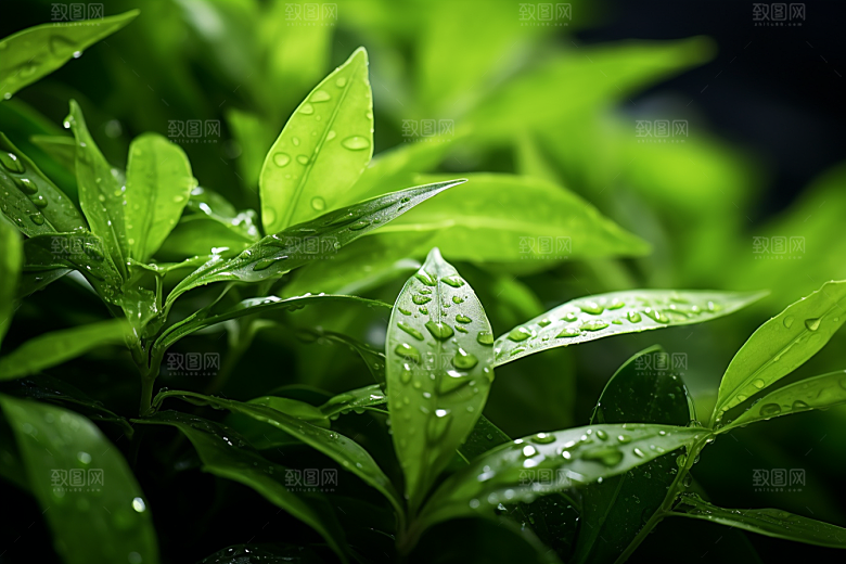 茶叶新茶茶园摄影图