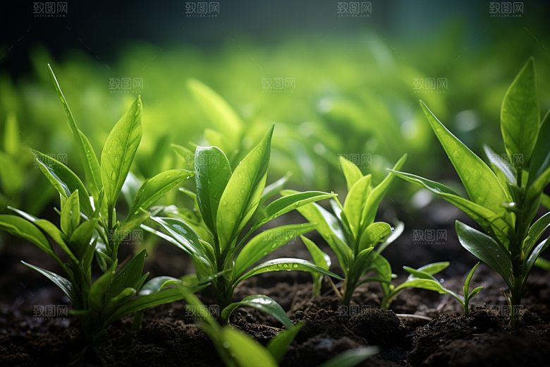 茶叶自然清明谷雨摄影图