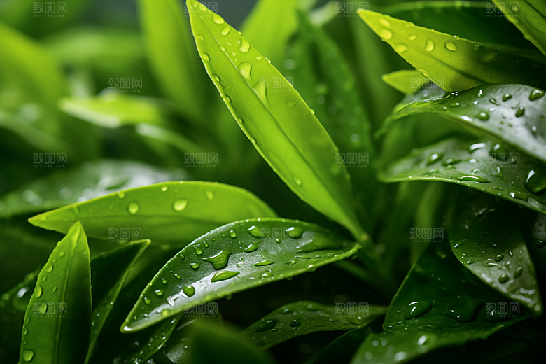 茶叶自然清明谷雨摄影图