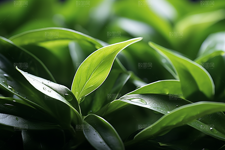 茶叶茶树茶山摄影图
