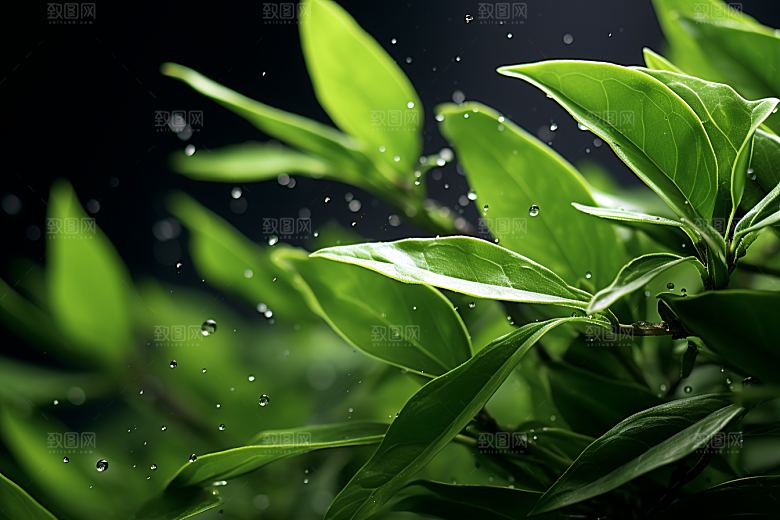 茶叶春茶雨前龙井摄影图