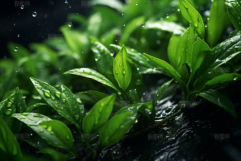 茶叶春茶雨前龙井摄影图