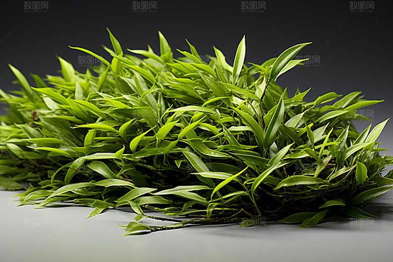 茶叶新茶雨前龙井摄影图
