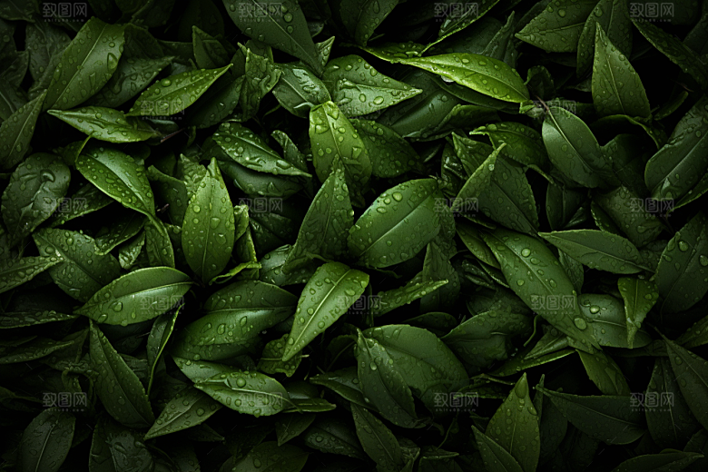 茶叶新茶春天摄影图