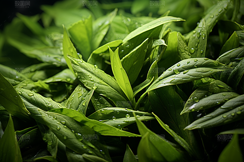 茶叶高清茶园摄影图
