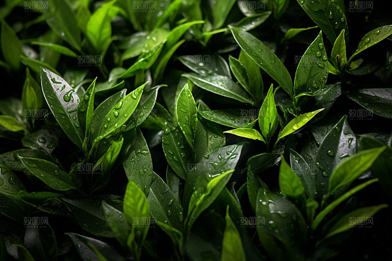 茶叶茶园自然摄影图