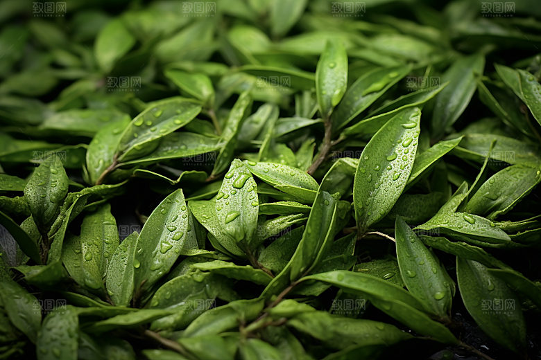 茶叶采茶春季摄影图