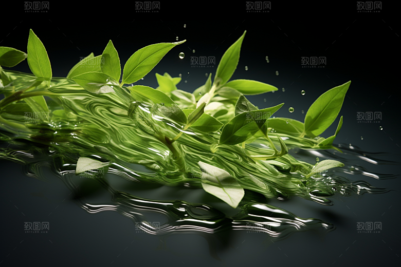 茶叶春季新茶摄影图