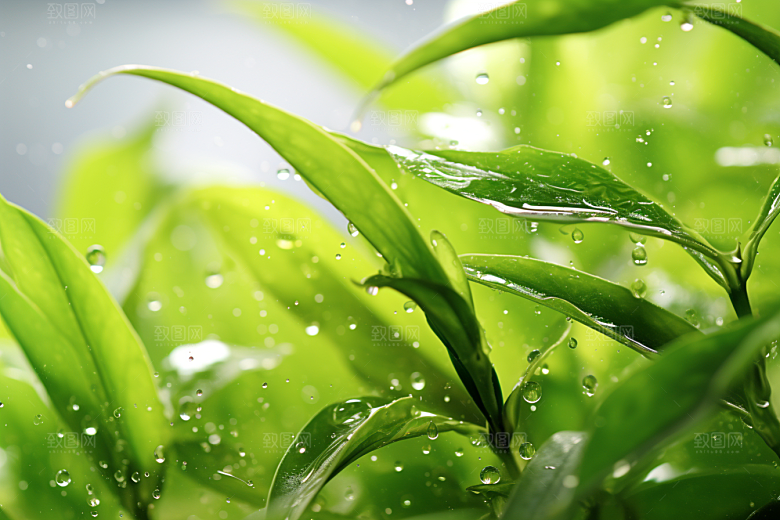 茶叶清明谷雨春天摄影图