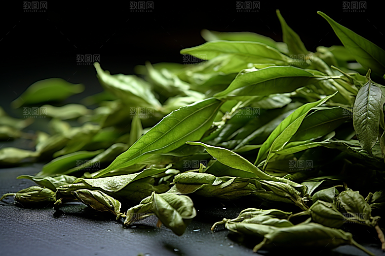 茶叶新茶清新摄影图