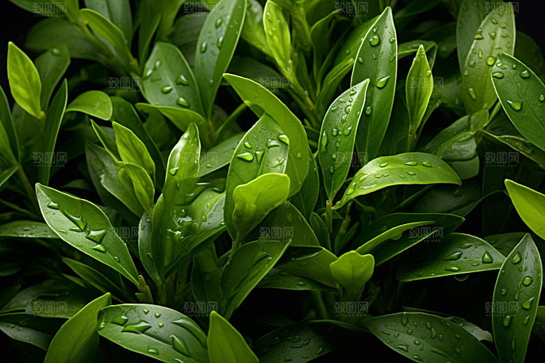 茶叶清新新茶摄影图