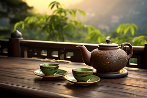 茶叶清明谷雨春天摄影图