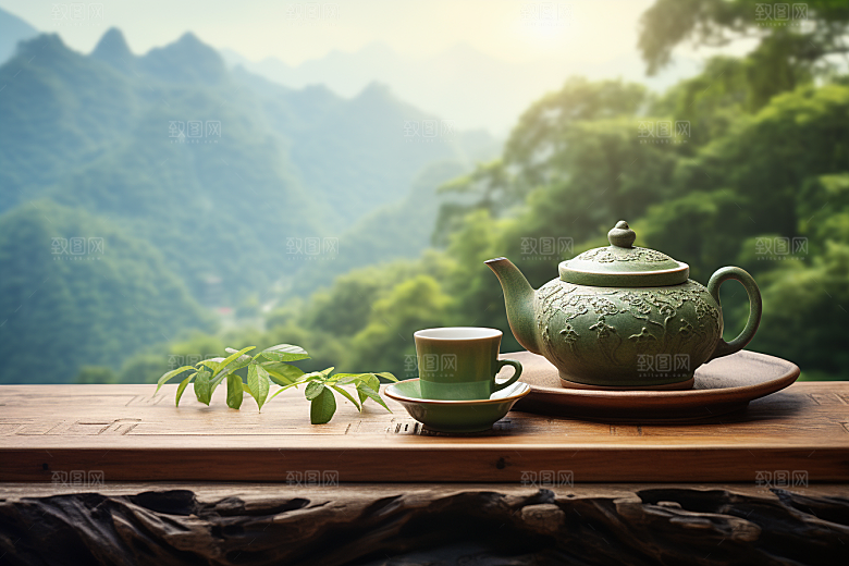 茶叶高清自然摄影图