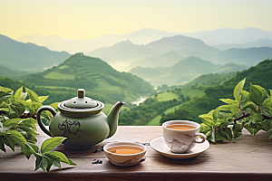 茶叶自然高清摄影图