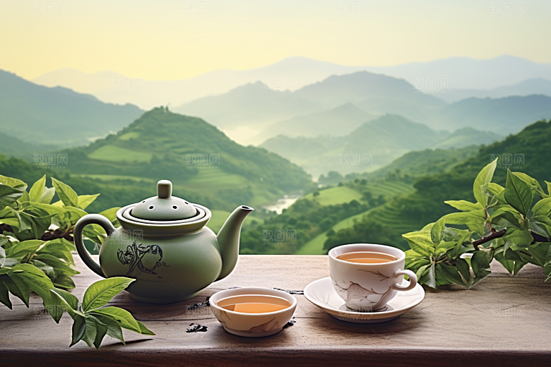 茶叶自然高清摄影图