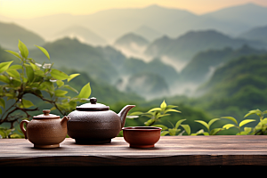 茶叶高清春季摄影图