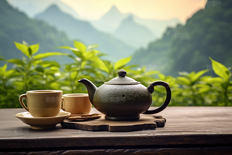 茶叶清明谷雨春天摄影图