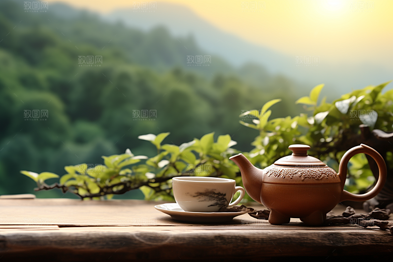 茶叶清明谷雨高清摄影图