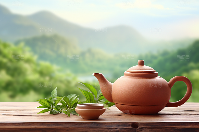 茶叶新茶雨前龙井摄影图