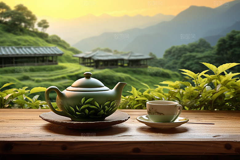 茶叶春茶高清摄影图