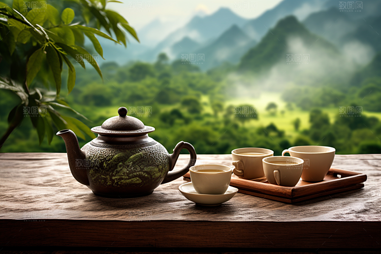 茶叶茶树高清摄影图