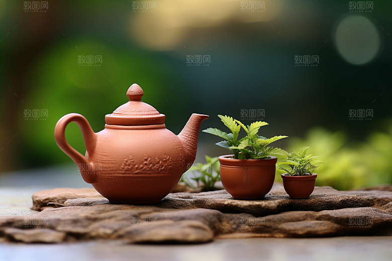 茶叶新茶雨前龙井摄影图