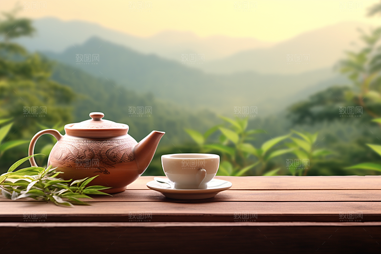 茶叶高清清新摄影图