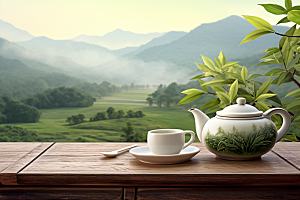茶叶新茶高清摄影图