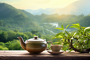 茶叶自然高清摄影图