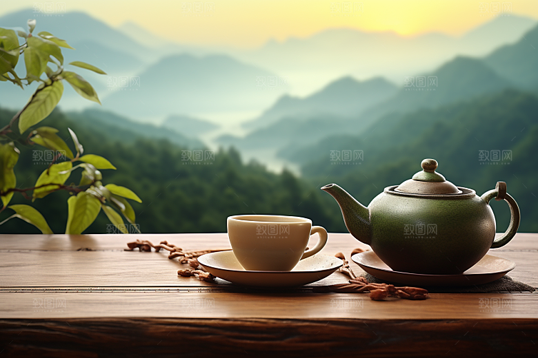 茶叶高清清新摄影图