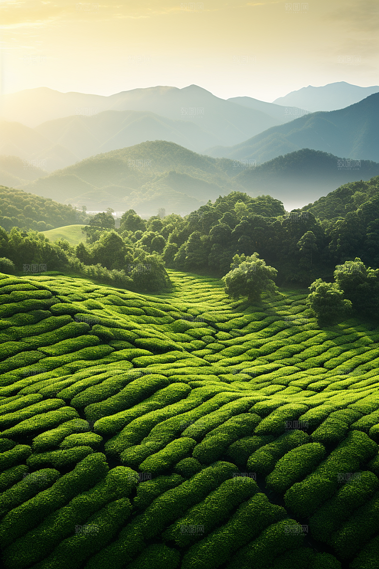茶叶春茶高清摄影图