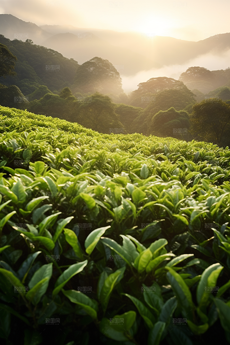 茶叶春季新茶摄影图
