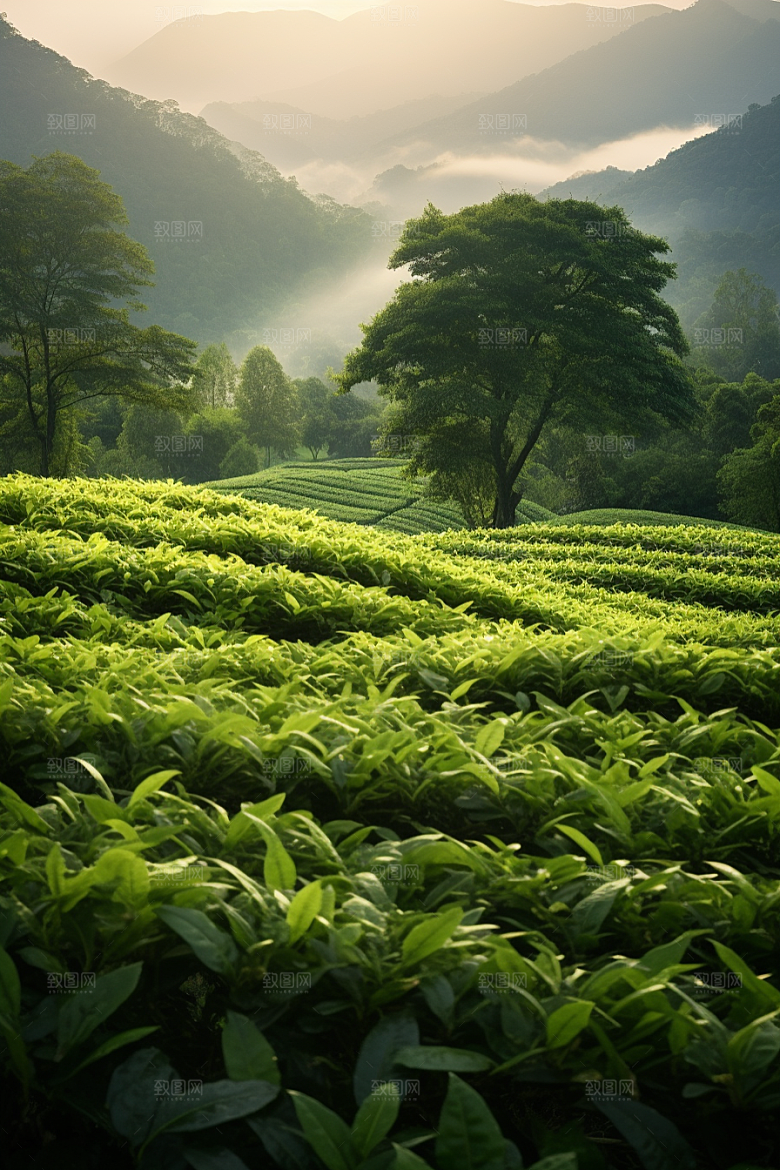 茶叶春茶高清摄影图
