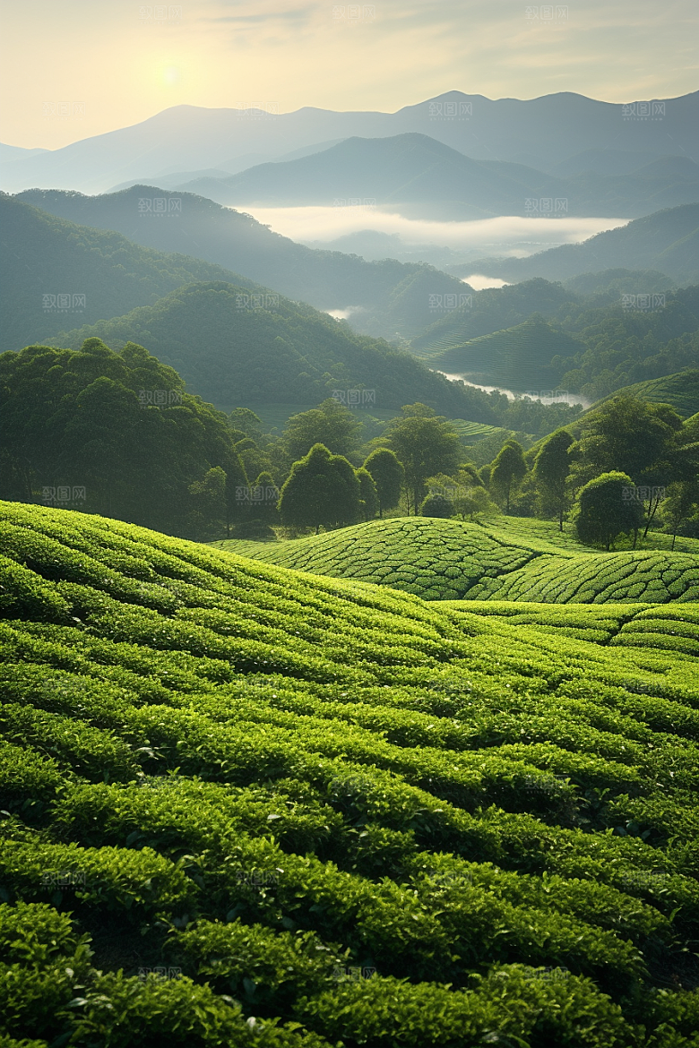 茶叶新茶高清摄影图