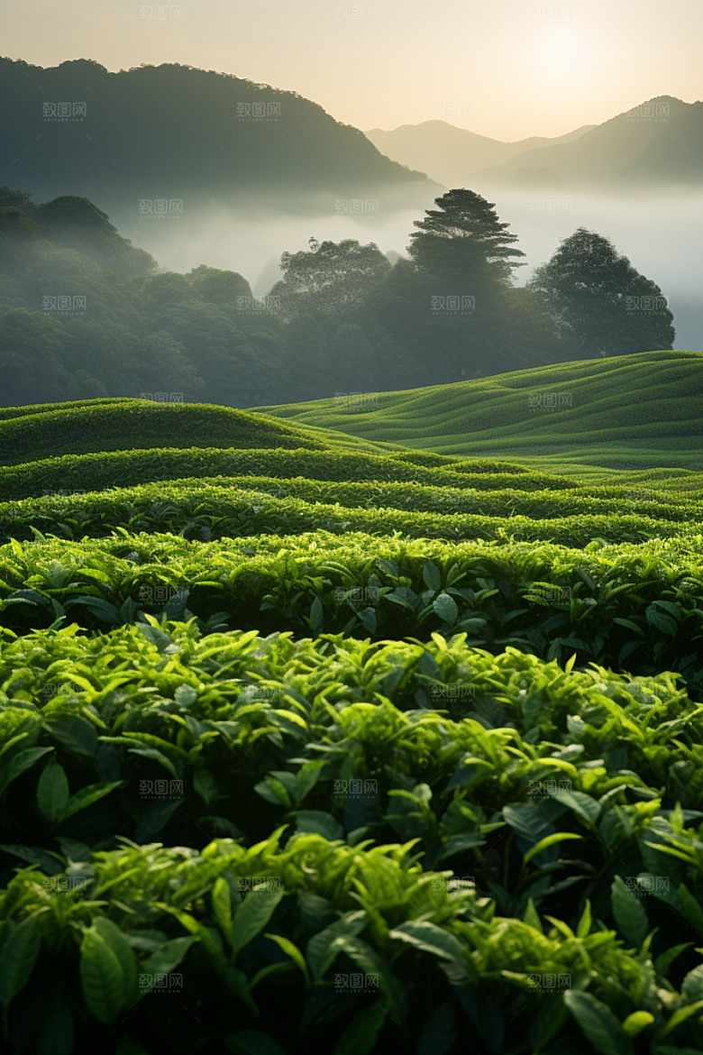 茶叶新茶高清摄影图