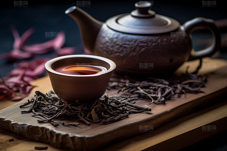 茶叶茶山雨前龙井摄影图