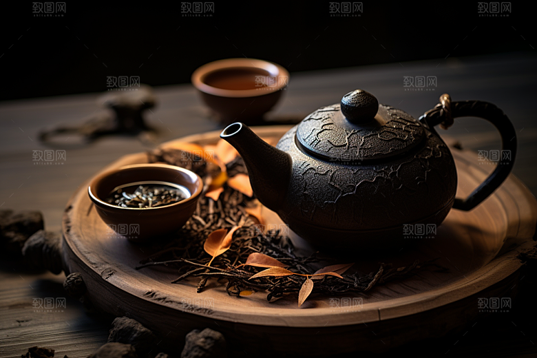 茶叶春季雨前龙井摄影图