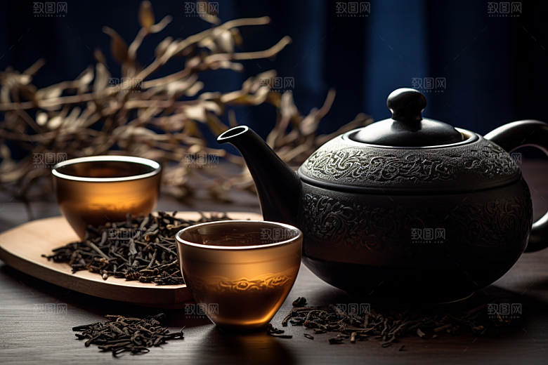 茶叶茶树清明谷雨摄影图