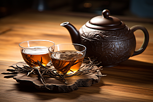 茶叶茶树自然摄影图