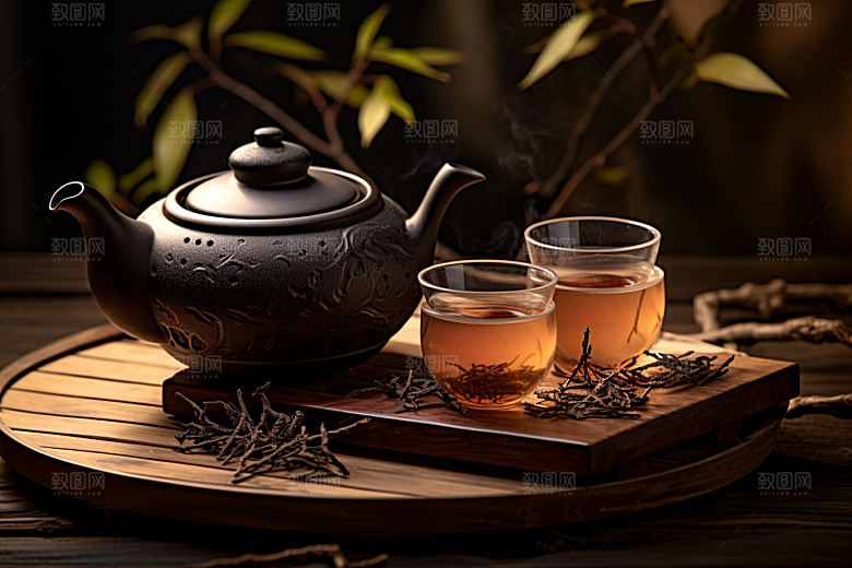 茶叶春季清新摄影图