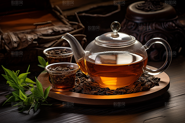 茶叶茶山春季摄影图