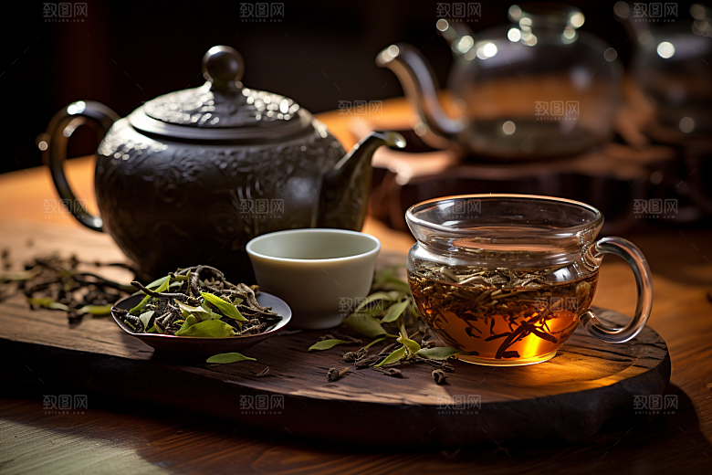 茶叶茶树春季摄影图