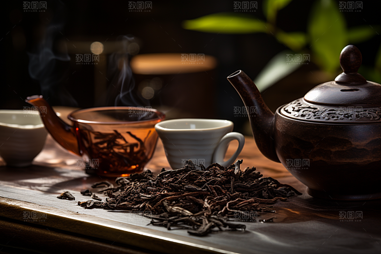 茶叶春季自然摄影图